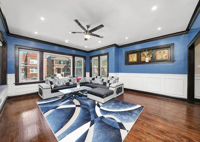 Сasa de vacaciones Gorgeous 5 Bedroom Gem With Games Chicago